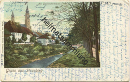 Straubing - Am Gscheidterbrückl - Verlag Ludwig Högn Straubing Gel. 1902 - Straubing