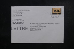 BELGIQUE - Vignette R.D. Sur Enveloppe De Bruxelles Zaventem , à Voir - L 44536 - Lettres & Documents