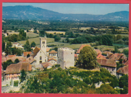 CP-38-MORESTEL - Vue Aérienne - L'Eglise Et La Tour *sup **2 SCANS - Morestel