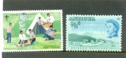 Xxxx ANTIGUA  Y & T N° Xxxx ( * ) Les 2 Timbres - Other & Unclassified