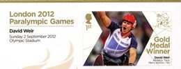 GRANDE-BRETAGNE Jeux Paralympiques Médailles D'Or 2012 D.Weir 5000m Neuf ** MNH - Nuevos