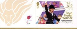 GRANDE-BRETAGNE Jeux Paralympiques Médailles D'Or 2012 S.Christ.Equitation Neuf ** MNH - Unused Stamps