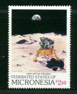 MICRONESIA -  MOON  -  MODULO LUNARE  -  CRATERI LUNARI - Oceania