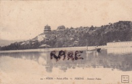 CHINE,CHINA,PEKIN,PEKING,PALAIS D'ETE,1919,CARTE ANCIENNE - Chine