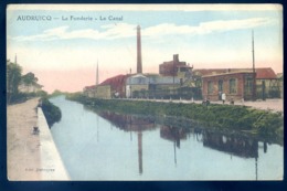 Cpa Du 22 Audruicq La Fonderie Le Canal  LZ73 - Audruicq