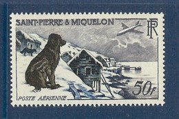 ST PIERRE PA 24 CHIEN ** - Unused Stamps