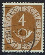 BRD 1951,, MiNr 124, Gestempelt - Gebraucht