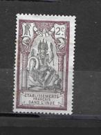 86  OBL Y &T  Dieu Brahma   « Colonie Française Inde »  23R/10 - Used Stamps