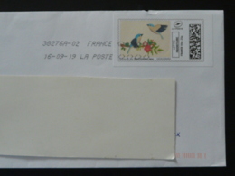 Oiseau Bird Timbre En Ligne Montimbrenligne Sur Lettre (e-stamp On Cover) TPP 4636 - Printable Stamps (Montimbrenligne)
