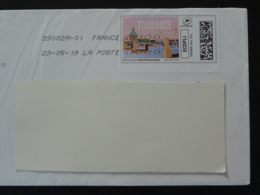 Pont Bridge Toulouse Timbre En Ligne Montimbrenligne Sur Lettre (e-stamp On Cover) TPP 4708 - Timbres à Imprimer (Montimbrenligne)