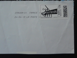 Invitation Timbre En Ligne Montimbrenligne Sur Lettre (e-stamp On Cover) TPP 4718 - Druckbare Briefmarken (Montimbrenligne)