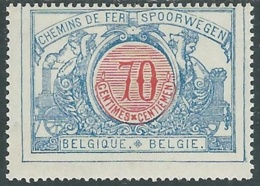 1902-05 BELGIO PACCHI POSTALI 70 CENT MH * - RB13-9 - Luggage [BA]