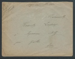 Correspondance Militaire Uit Frankrijk 26 Avril 1916 Met Inhoud - Guerre (timbres De)