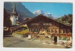 AB588 - SUISSE - GSTEIG Am Col Du Pillon - Oldenhorn Und Sex Rouge - Gsteig Bei Gstaad