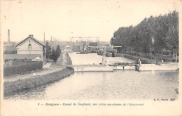 Thème    Navigation Fluviale .Péniche Écluse.Bac    62 Arques   Canal De Neufossé     (voir Scan) - Hausboote