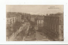 LAUSANNE 4442 CARTE PHOTO BOULEVARD DE GRANCY - Grancy