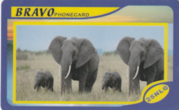 Netherlands - BRAVO - Elephants - [3] Handy-, Prepaid- U. Aufladkarten