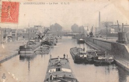 Thème    Navigation Fluviale .Péniche Écluse.Bac   93 Aubervilliers     (voir Scan) - Péniches