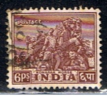 INDE 329 // YVERT 8  // 1949 - Gebruikt