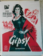 "GIPSY" Melina Mercouri...1957 - 60x80 - TTB - Manifesti & Poster