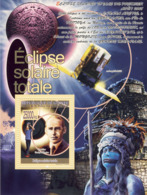 Guinea 2008 MNH -CELEBRITIES- Total Solar Eclipse, Sir A.S.Eddington (sonde Spatiale SoHO). YT 893, Mi 5739/BL1565 - Guinea (1958-...)