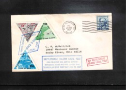 USA 1967 Rattlesnake Island Local Post Port Clinton Interesting Cover - Lokalausgaben