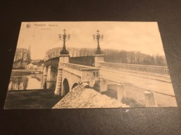 MAASEIK - MAESEYCK - Maasbrug - Pont Sur La Meuse  - Gelopen 1923 - Uitg. Julien Raedschelders - Maaseik