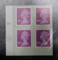 GB   STAMPS  Machin Cylinder Block  £1.90    2012   MNH   SUPERB  ~~L@@K~~ - Unused Stamps
