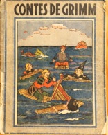 Contes De Grimm: Les Quatre Frères Adroits, Jean Et Les Brigands, Illustration De Wanner, Librairie Gründ Paris - Contes