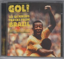 CD COMPILATION GOL ! 20 WINNING TRACKS FROM BRAZIL BON ETAT & RARE - Musiche Del Mondo