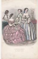 - Belle Gravure De MODE Le Magasin Des Familles 280mm X 175mm - 001 - Alta Moda