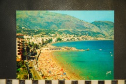 CP  06  ROQUEBRUNE CAP MARTIN  LES PLAGES ET MENTON - Roquebrune-Cap-Martin