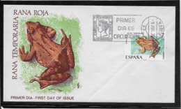 Thème Animaux - Grenouille - Espagne - Enveloppe - Frogs