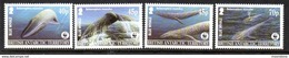 British Antarctic Territory BAT 2003 Blue Whale Set Of 4, MNH - Ongebruikt