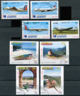 Cuba 1998-99. Turism + Airplanes - 2 Complete Sets (8 Stamps) - Used - Collections, Lots & Series