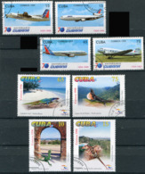 Cuba 1998-99. Turism + Airplanes - 2 Complete Sets (8 Stamps) - Used - Collections, Lots & Séries