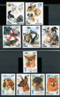 Cuba 1998-2001. Cats And Dogs - 2 Complete Sets (10 Stamps) - Used - Collezioni & Lotti