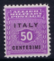 Italy:   Sa 4a Doppia Stampa Del Fondo  MH/* Flz/ Charniere Signiert /signed/ Signé Double Print - Occ. Anglo-américaine: Sicile