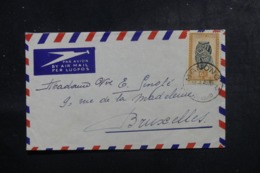 CONGO BELGE - Enveloppe De Manono Pour Bruxelles En 1948, Affranchissement Plaisant - L 44788 - Covers & Documents