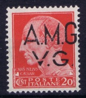 Italy: AMG-VG Sa 3 Broken G In VG MH/* Flz/ Charniere - Nuovi