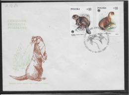 Thème Animaux - Rongeur - Pologne - Enveloppe - Roditori