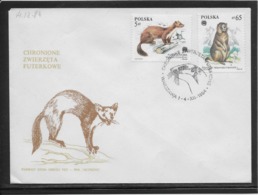 Thème Animaux - Rongeur - Pologne - Enveloppe - Roditori