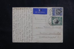 KENYA OUGANDA & TANGANYIKA - Affranchissement Plaisant Sur Carte Postale En 1938 Pour Berlin - L 44826 - Kenya, Uganda & Tanganyika