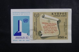 CHYPRE - Enveloppe FDC En 1968 - Droits De L 'Homme - L 44829 - Briefe U. Dokumente