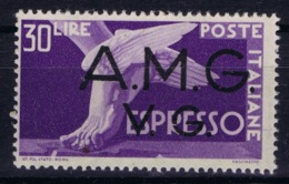 Italy: AMG-VG Sa Espresso 2 Broken G In VG MH/* Flz/ Charniere - Nuovi