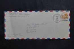 ETATS UNIS - Entier Postal  US Army En 1943 Pour New York, Oblitération Plaisante - L 44881 - 1941-60