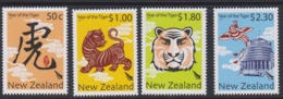 New Zealand Mi 2662-2665 Chinese New Year - Lunar Year Of The Tiger - 2010 * * - Unused Stamps