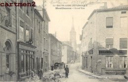 MONTFAUCON GRAND'RUE COMMERCES 43 - Montfaucon En Velay