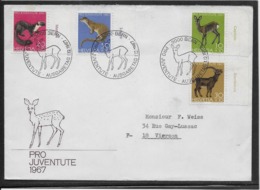 Thème Animaux - Rongeur - Suisse - Enveloppe - Nager