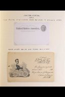 MOTORCYCLING 1892-2012 UNITED STATES OF AMERICA COVERS & CARDS COLLECTION In An Album. A Fascinating Collection That Inc - Non Classificati